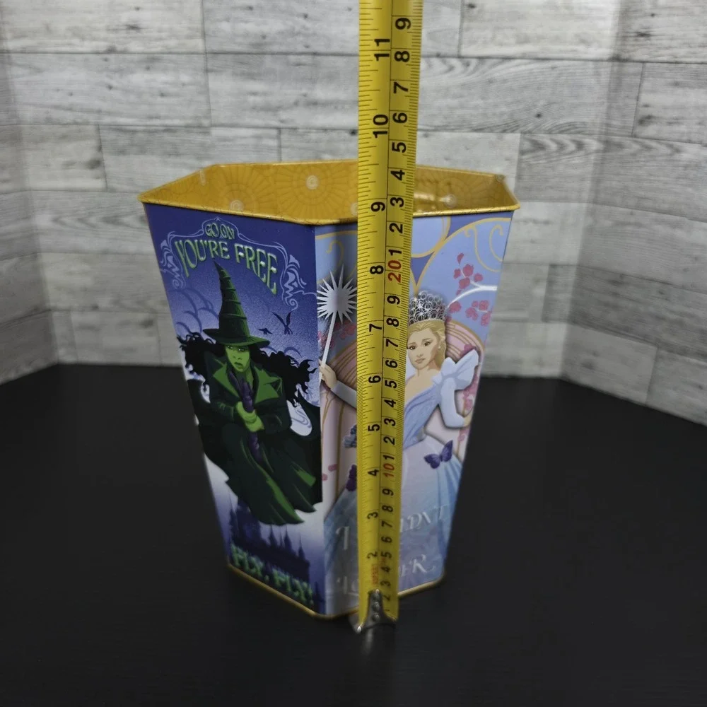 Wicked 2 Movie Hexagon Popcorn Bucket 2025 Cinemark AMC Theaters In Hand
